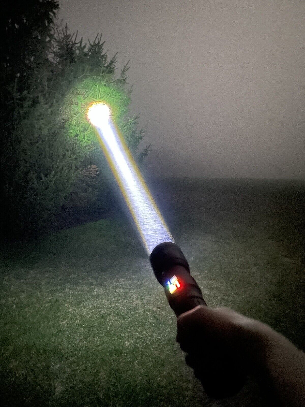 “White Laser” 90W Flashlight