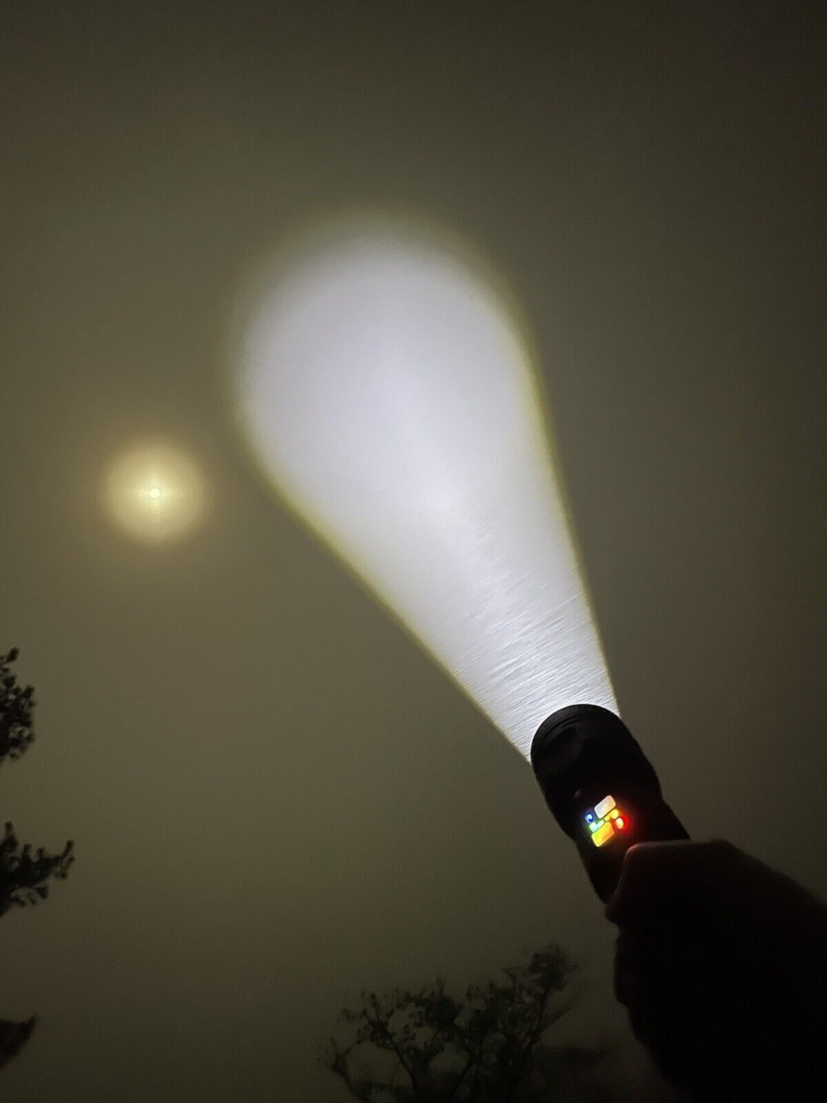 “White Laser” 90W Flashlight